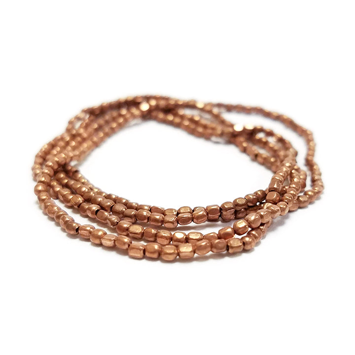 Brass 2mm Square Bead