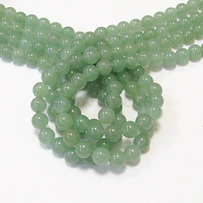 Green Aventurine 8mm Round Bead Strand